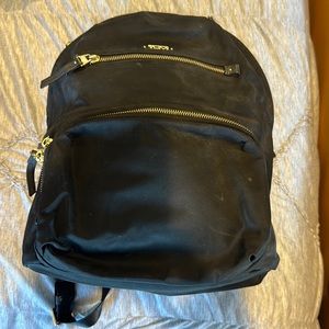 Authentic Classic Woman’s Black Tumi Backpack